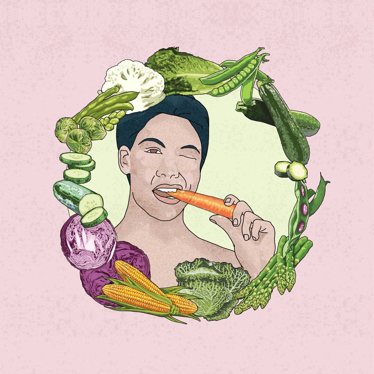 Consumo di verdure, 2024 da Claire Huntley