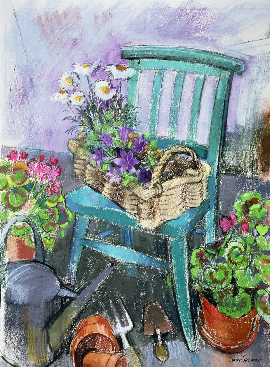 Sedia del giardiniere da Claire Spencer