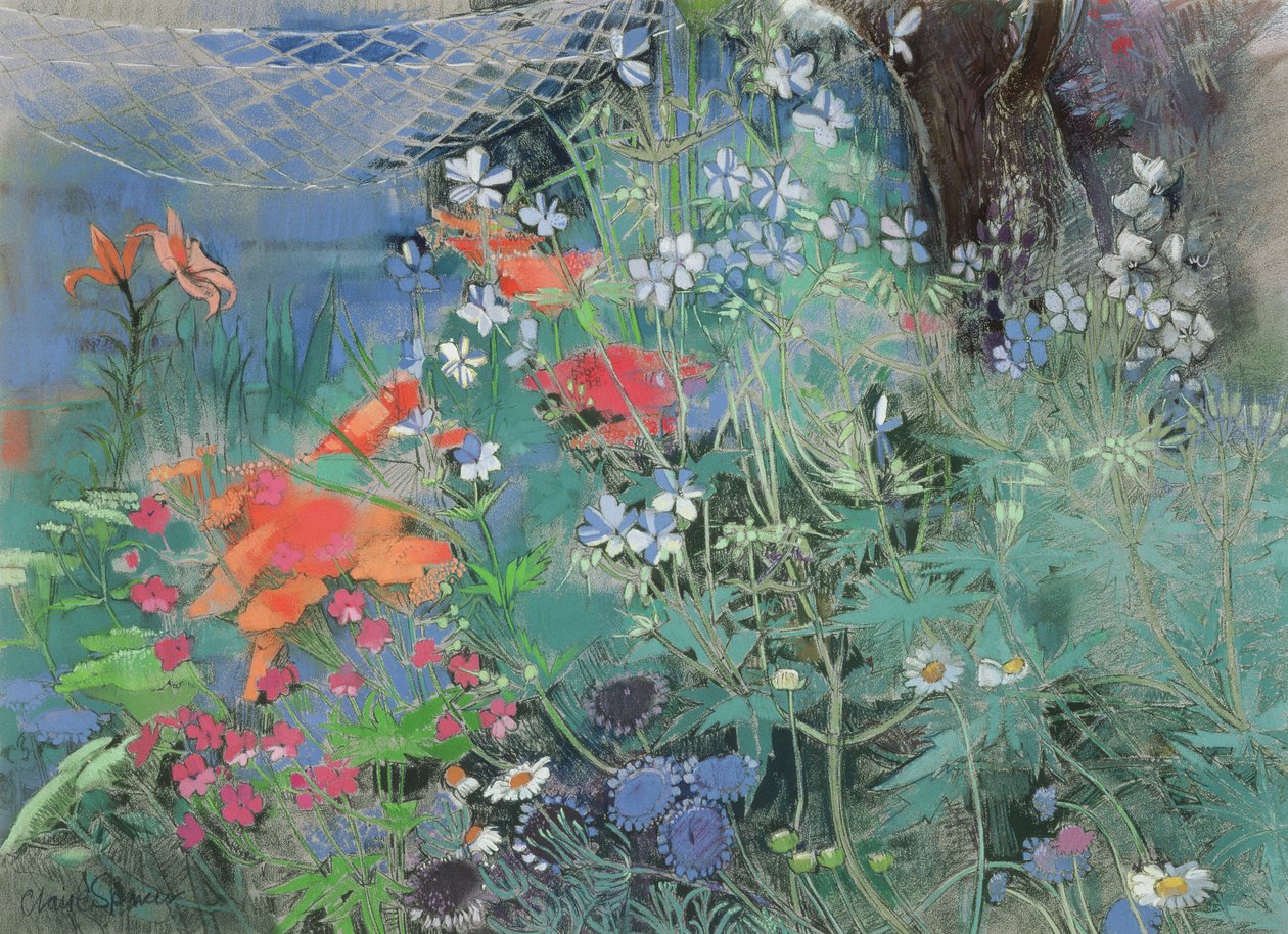 Giardino estivo da Claire Spencer