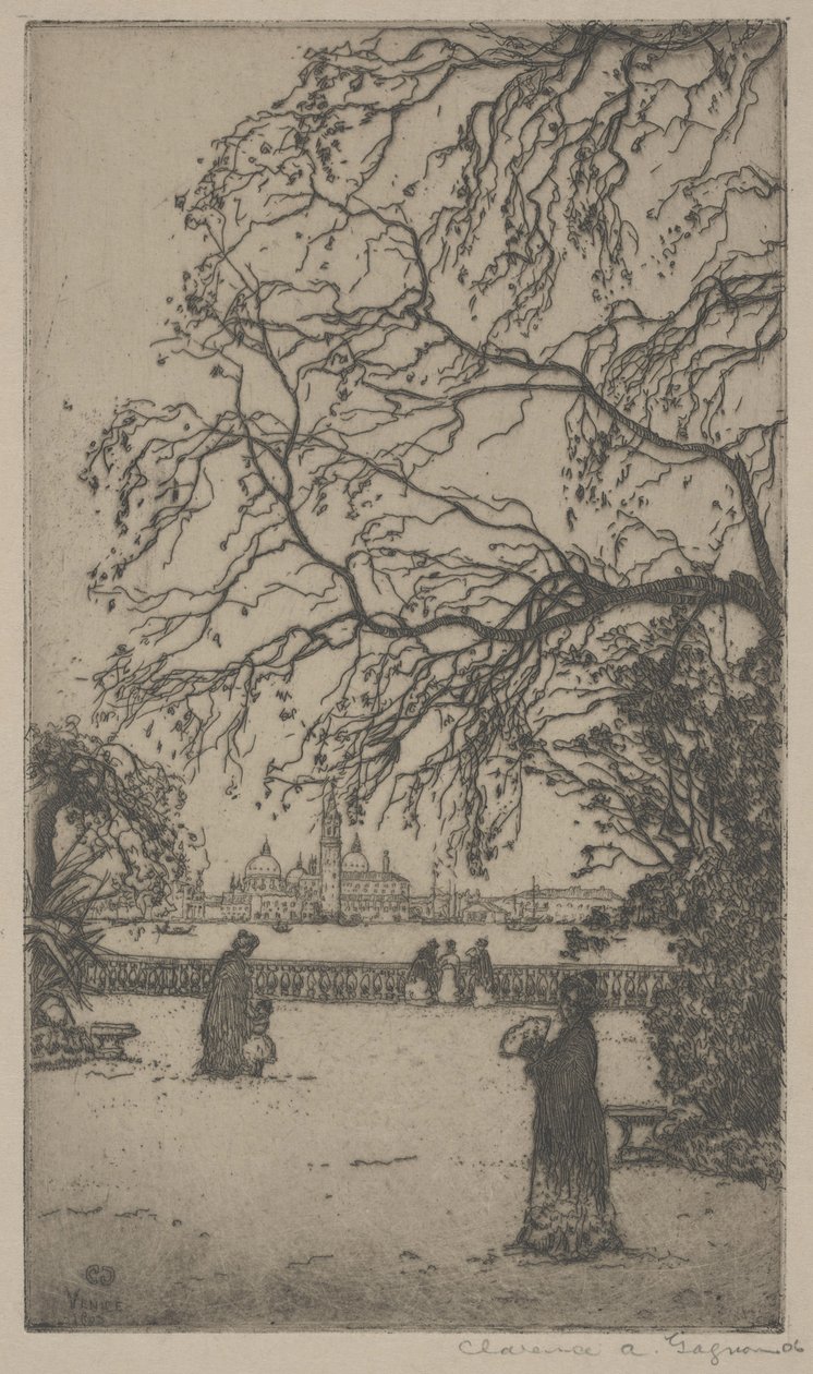 Giardini pubblici, Venezia da Clarence A. Gagnon