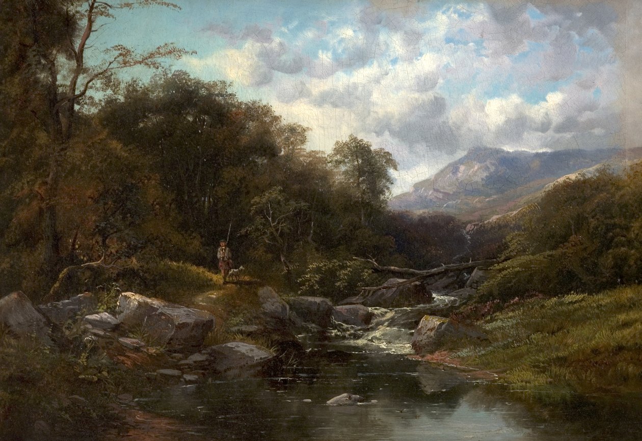 Un ruscello di montagna da Clarence Roe