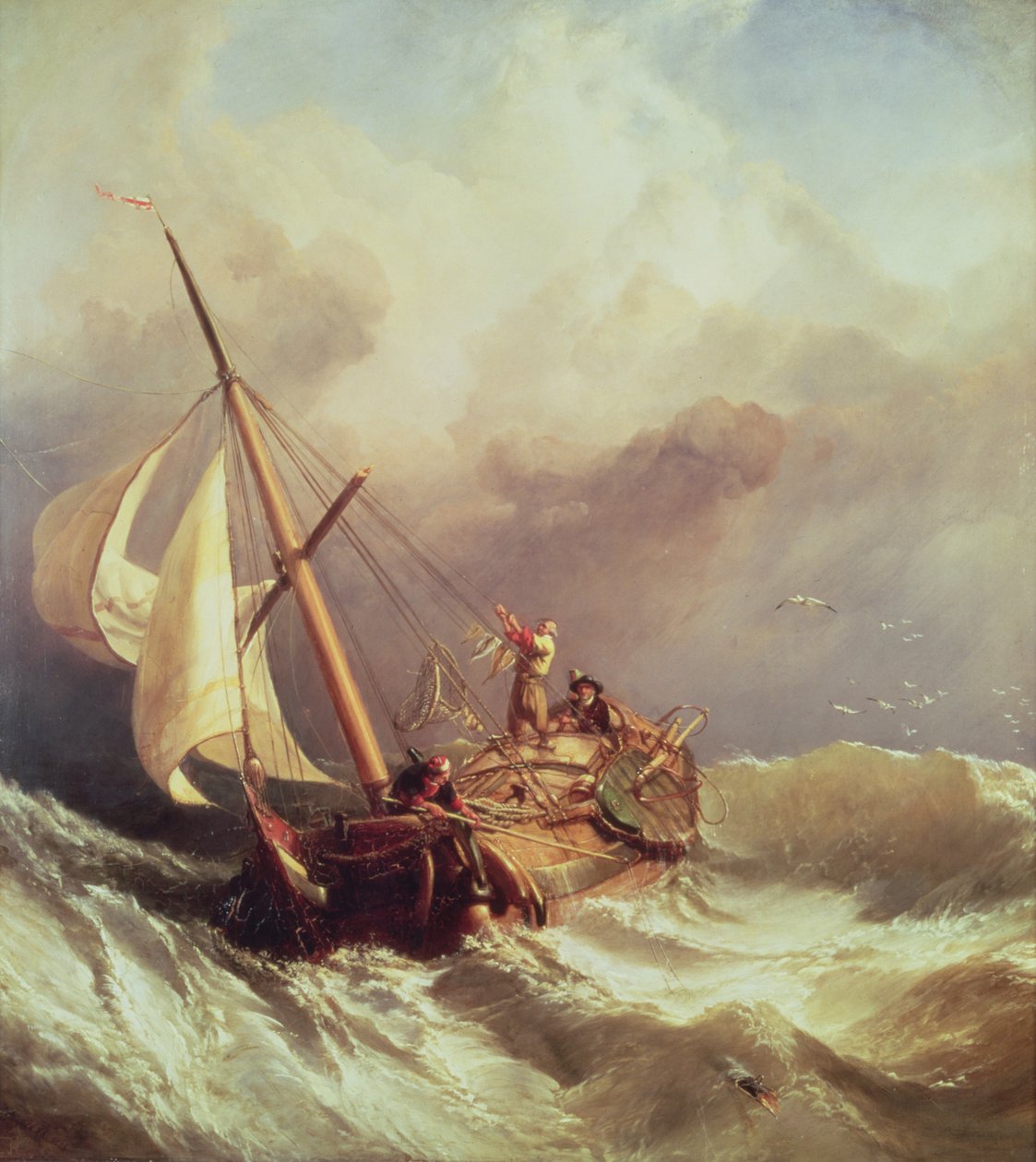 Sulla Dogger Bank, 1846 da Clarkson Frederick Stanfield