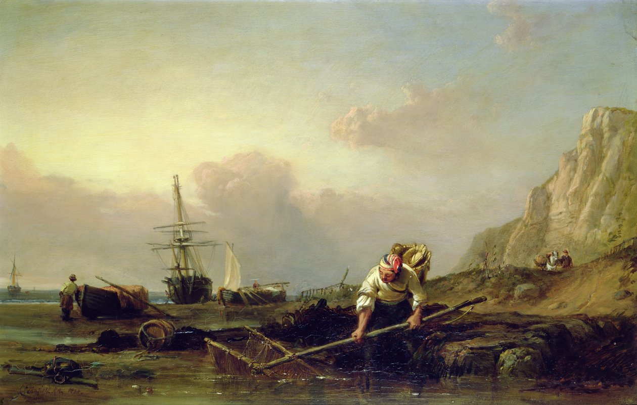 Pesca dei gamberetti da Clarkson Frederick Stanfield