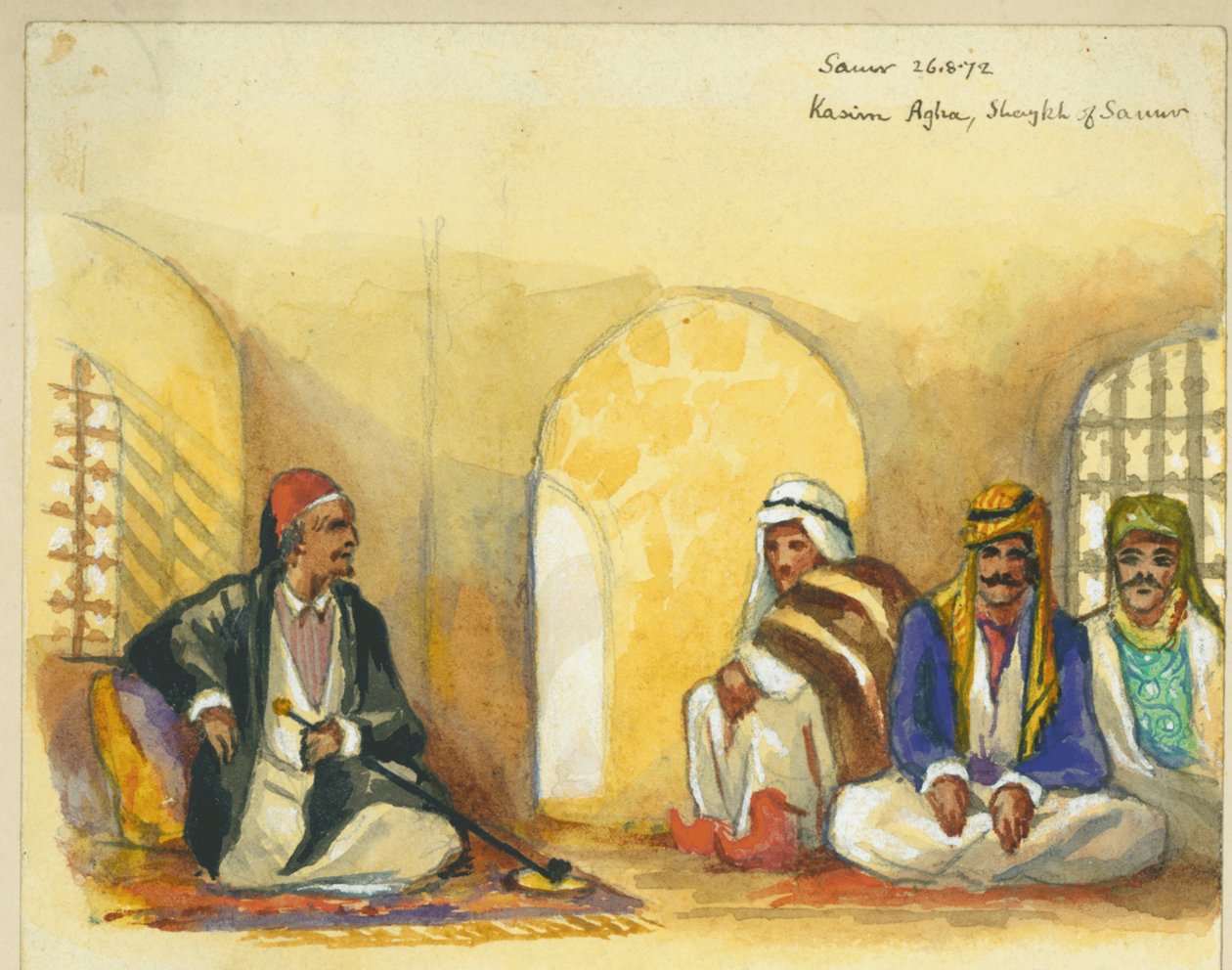 Samur, 1872 da Claude Conder