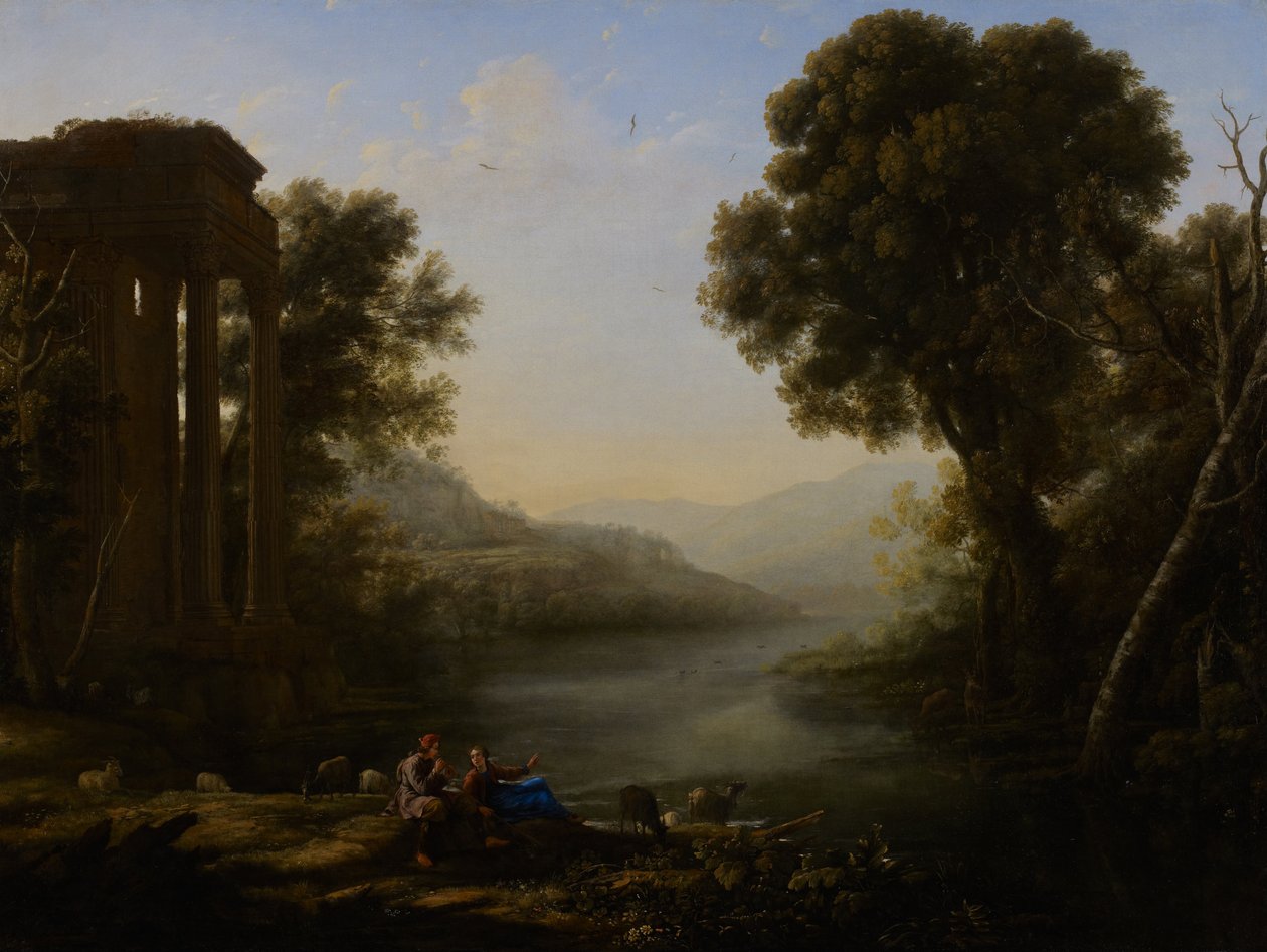 Paesaggio pastorale da Claude Gellée