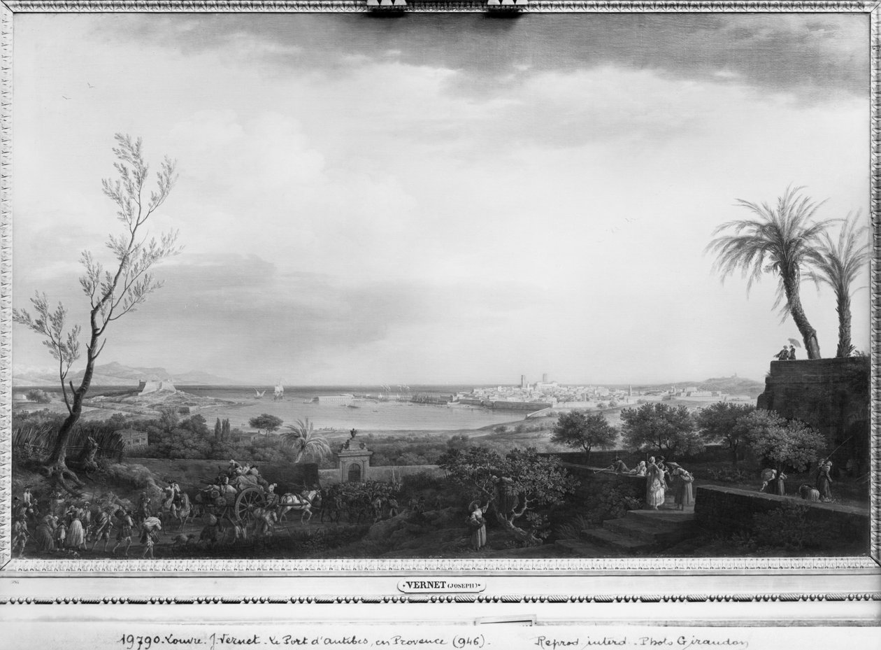 Porto di Antibes in Provenza, 1757 da Claude Joseph Vernet