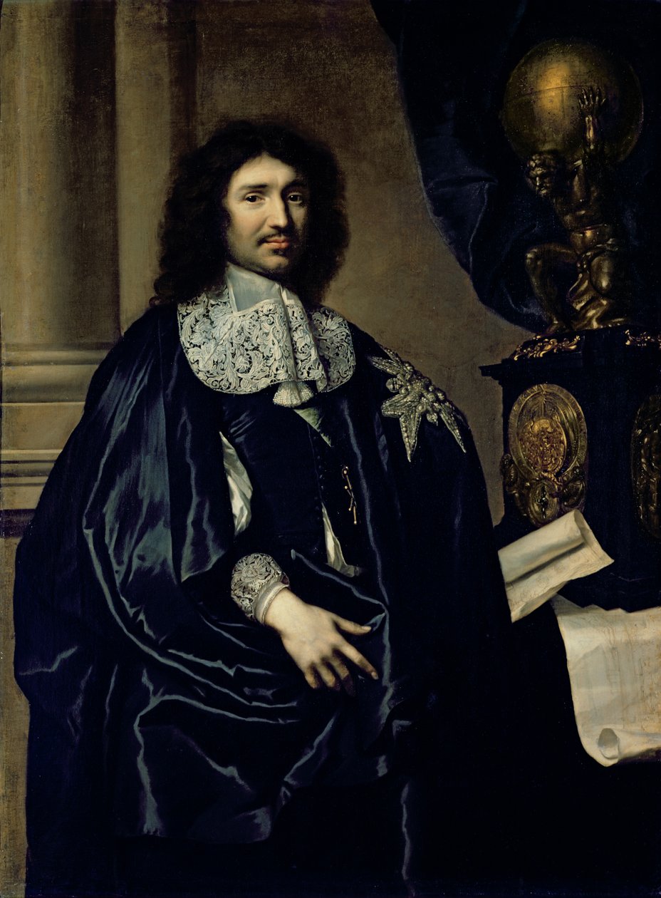 Ritratto di Jean-Baptiste Colbert de Torcy (1619-83) 1666 da Claude Lefebvre