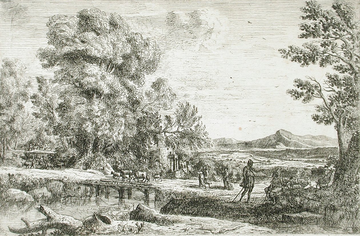 Il Ponte di Legno da Claude Lorrain
