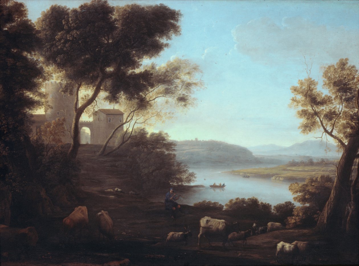 La campagna romana da Claude Lorrain