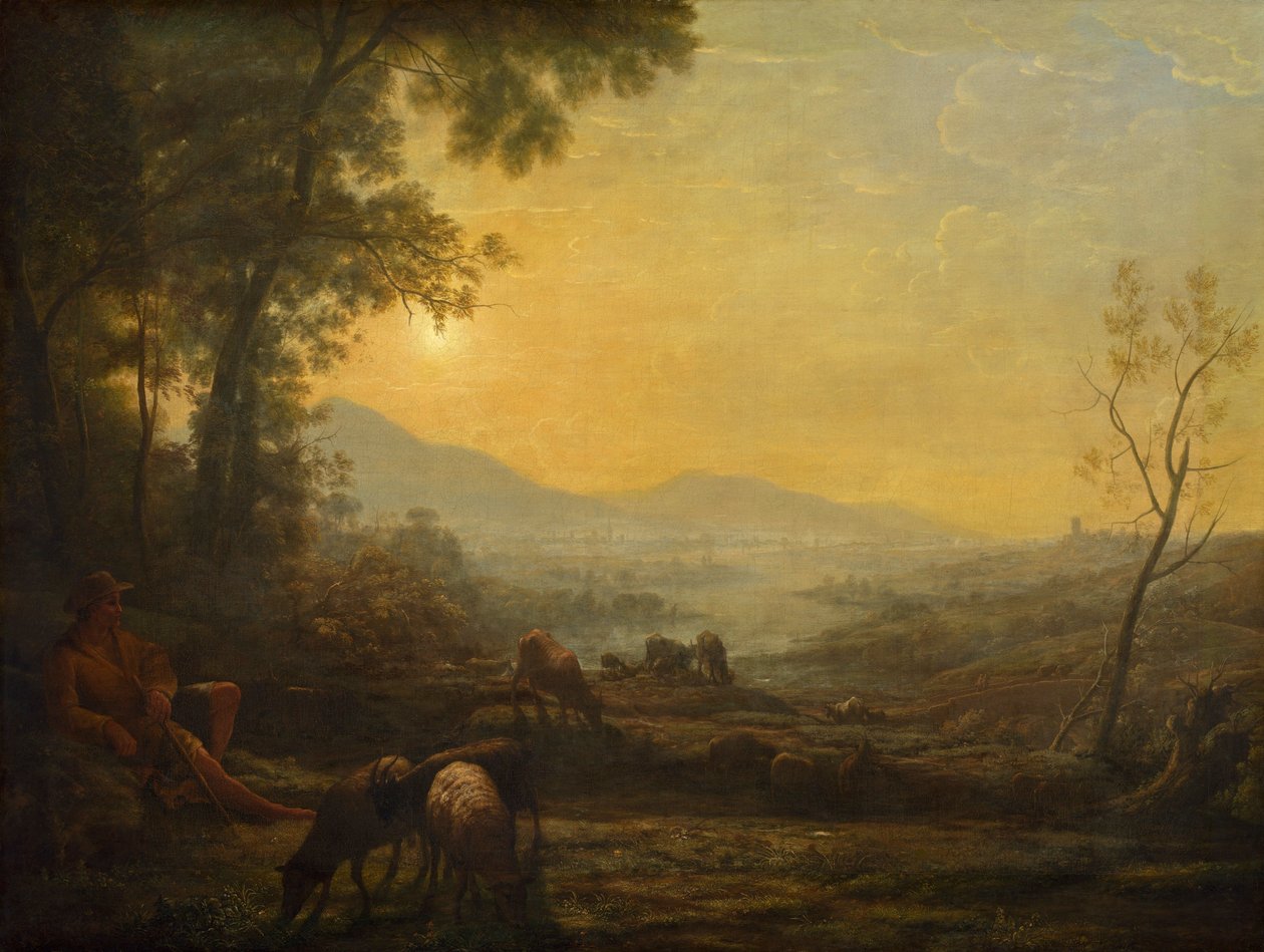 Il pastore da Claude Lorrain