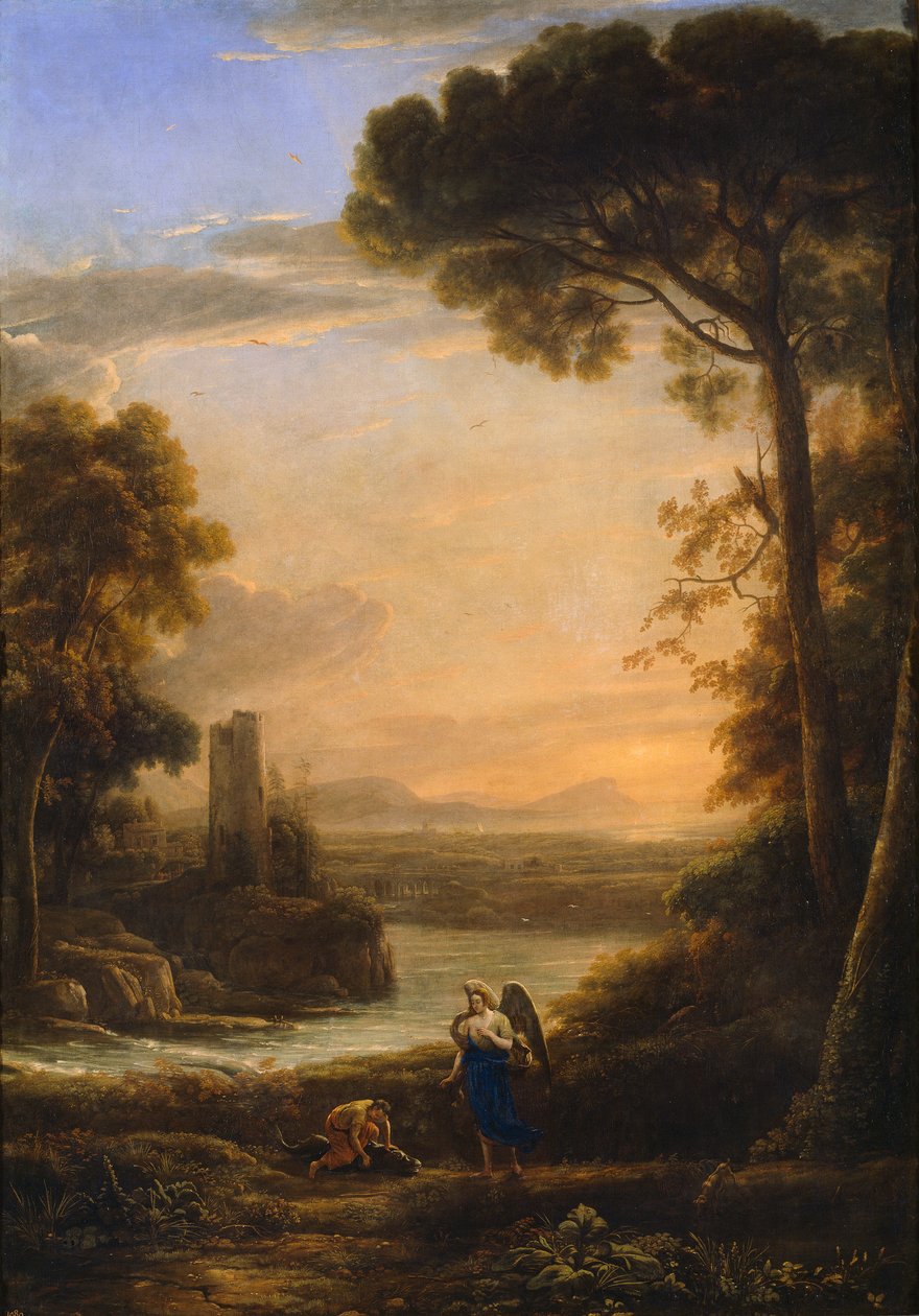 Paesaggio con Tobia e l