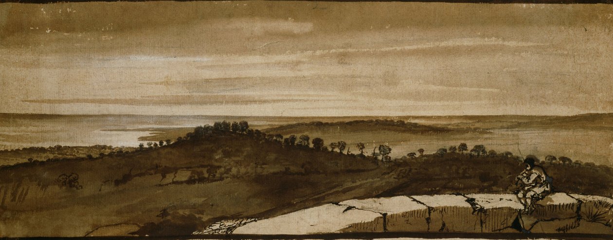 Panorama dal Sasso da Claude Lorrain