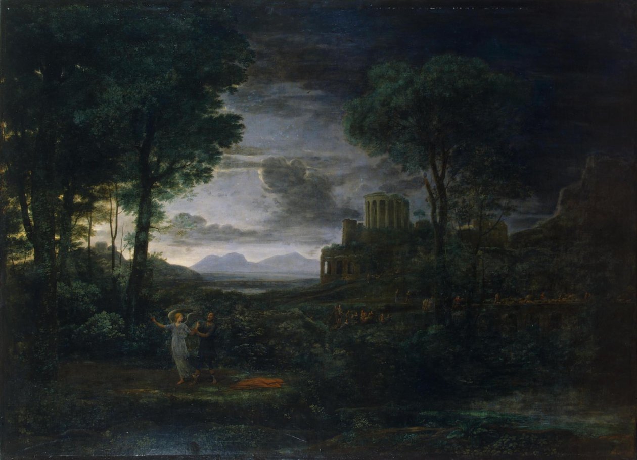 Paesaggio con Giacobbe che lotta con l
