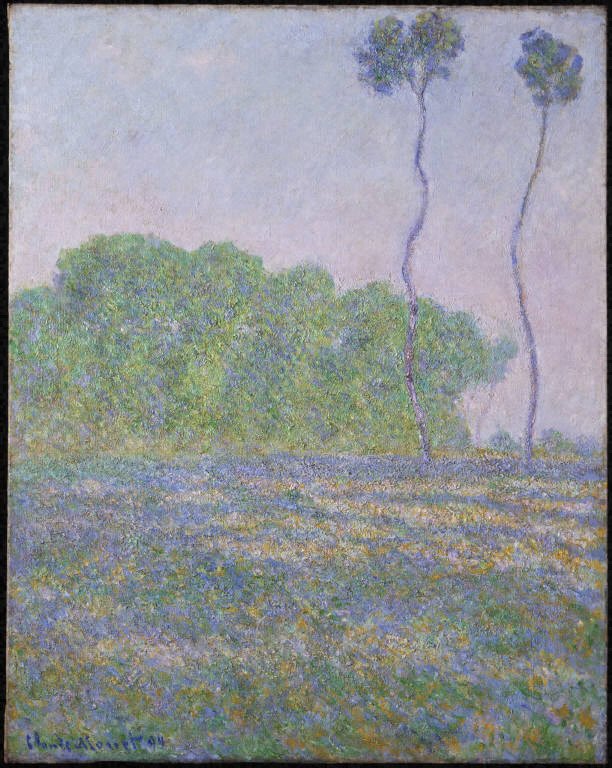 Prato a Giverny da Claude Monet