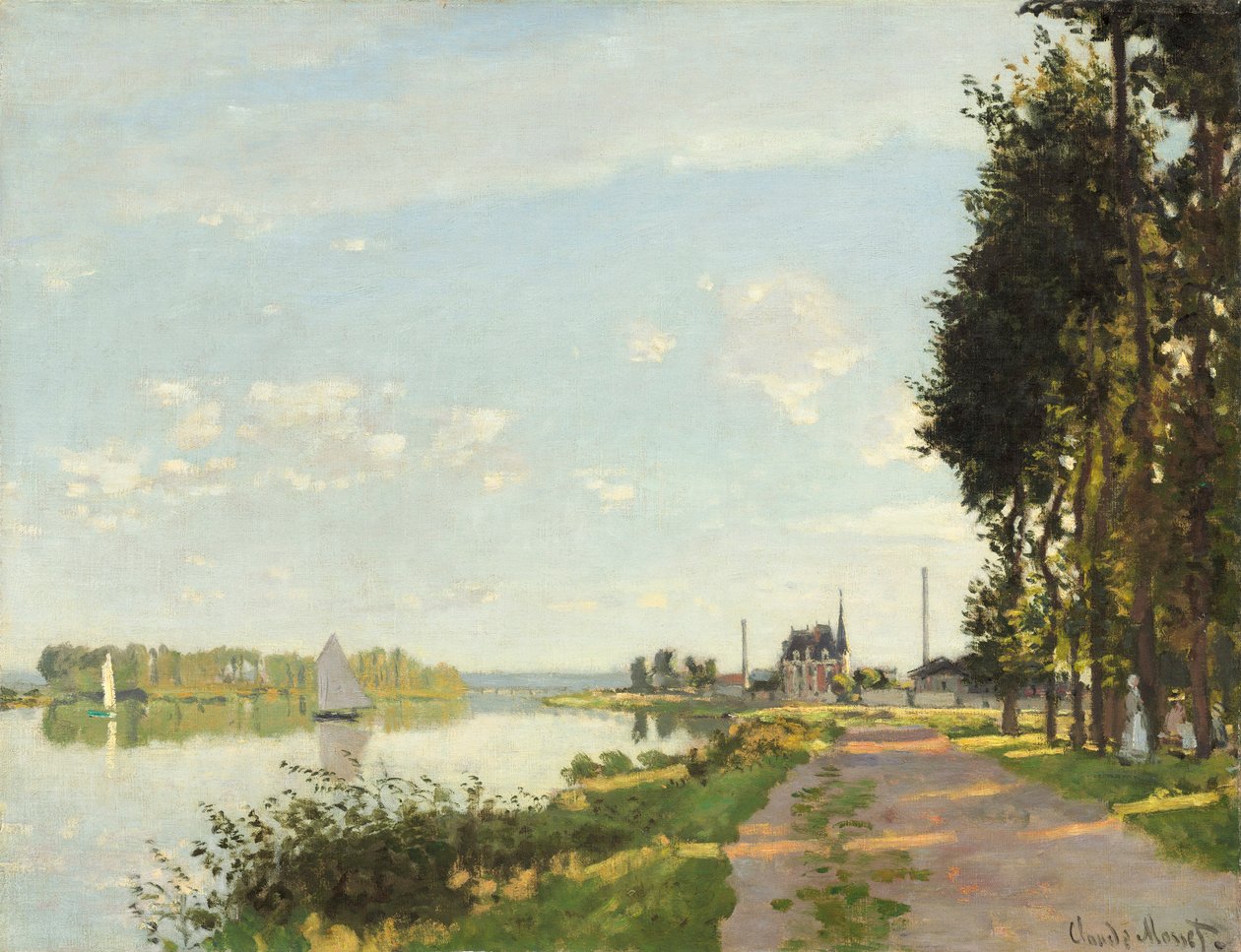 Argenteuil, c.1872 da Claude Monet