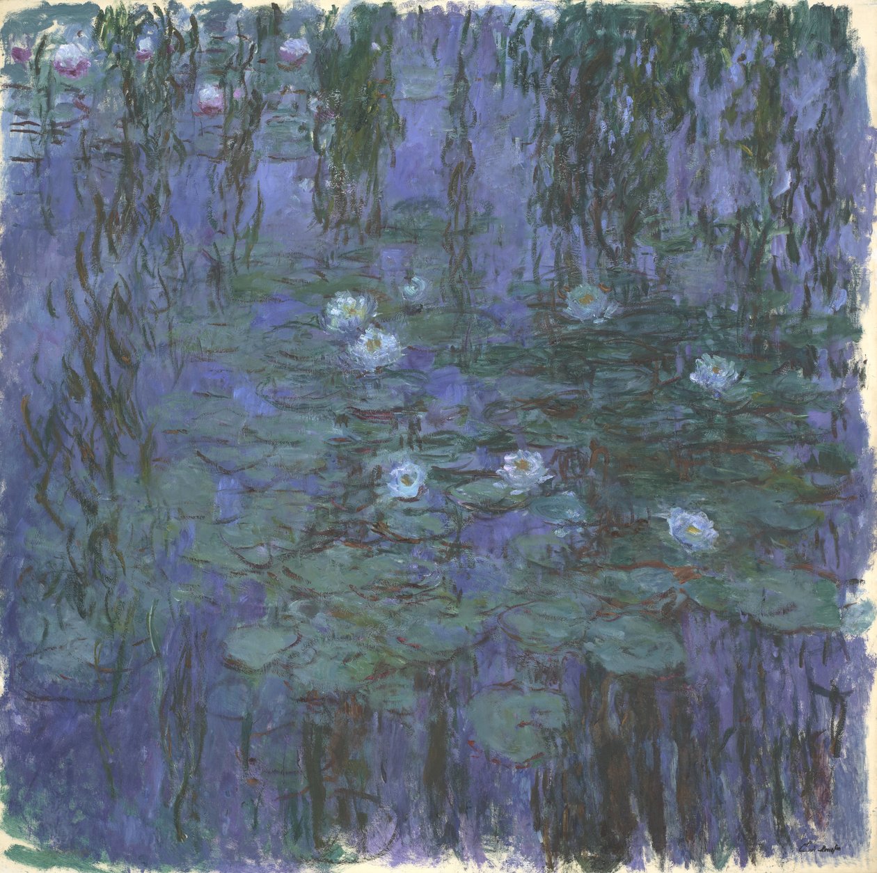 Ninfee Blu da Claude Monet
