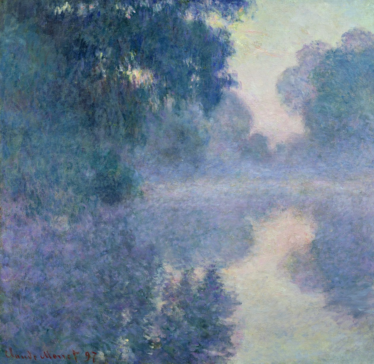 Ramo della Senna vicino a Giverny, 1897 da Claude Monet