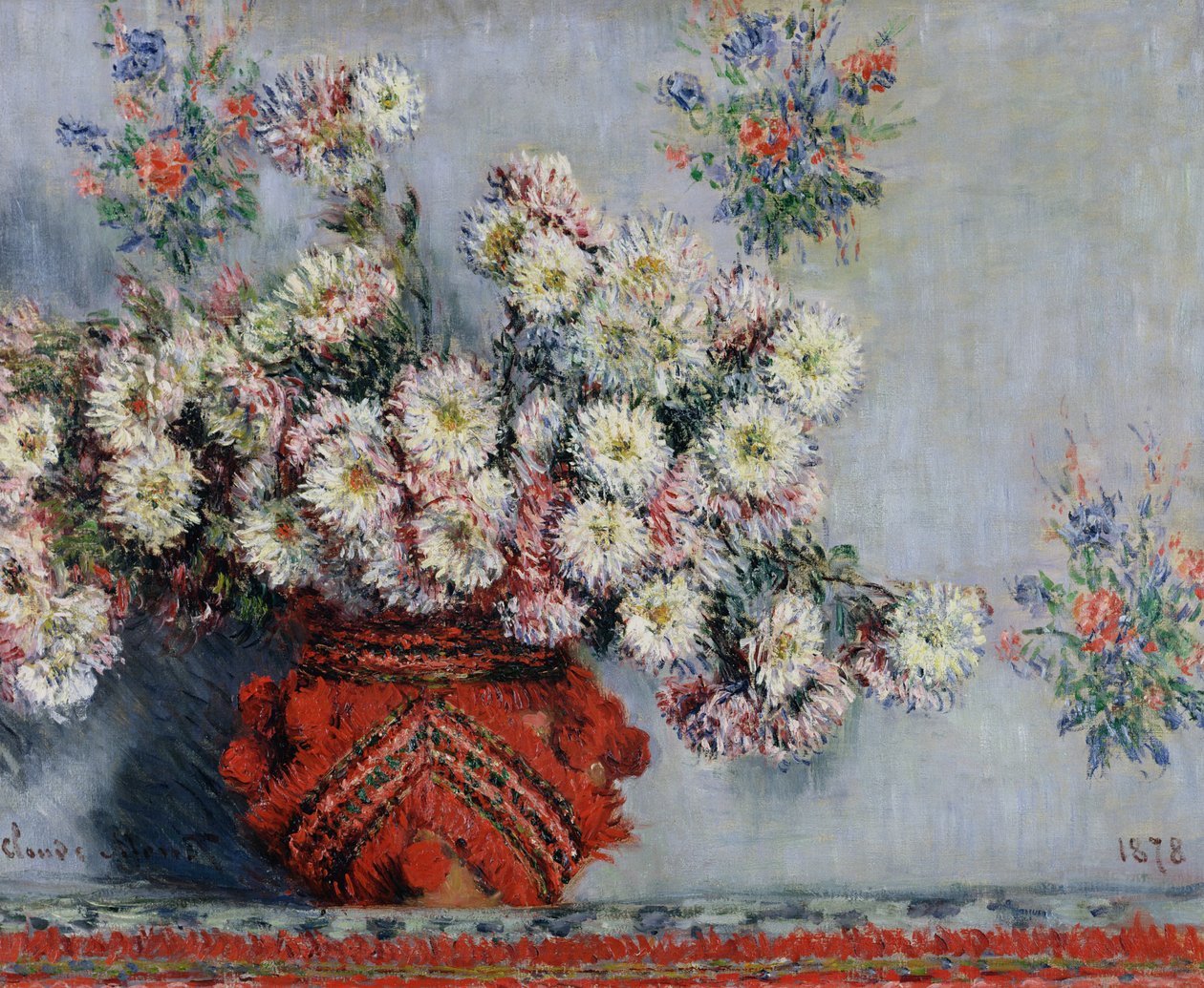 Crisantemi, 1878 da Claude Monet