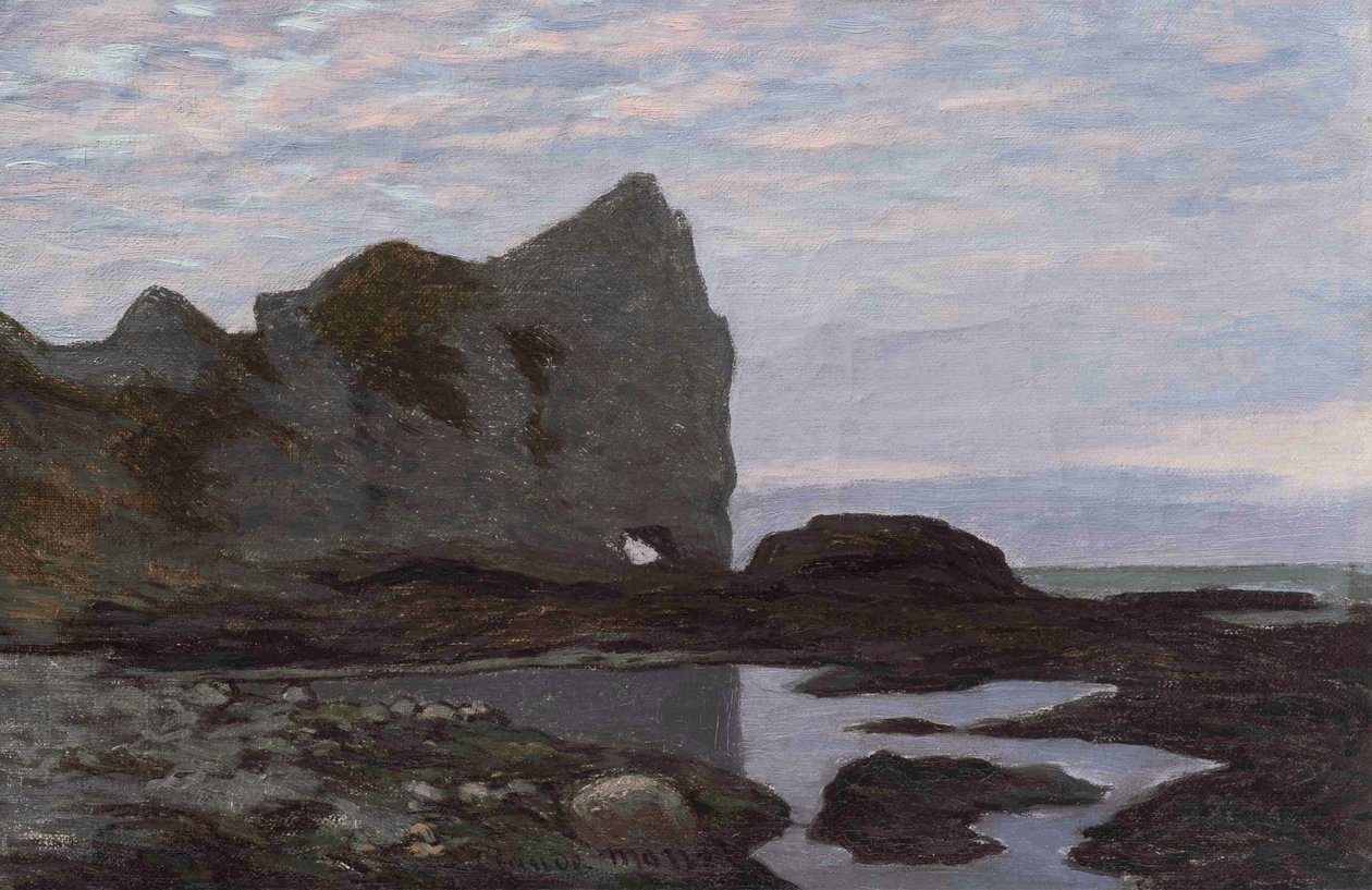 Étretat da Claude Monet