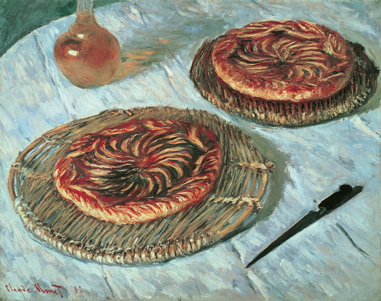 Crostate di frutta, 1882 da Claude Monet