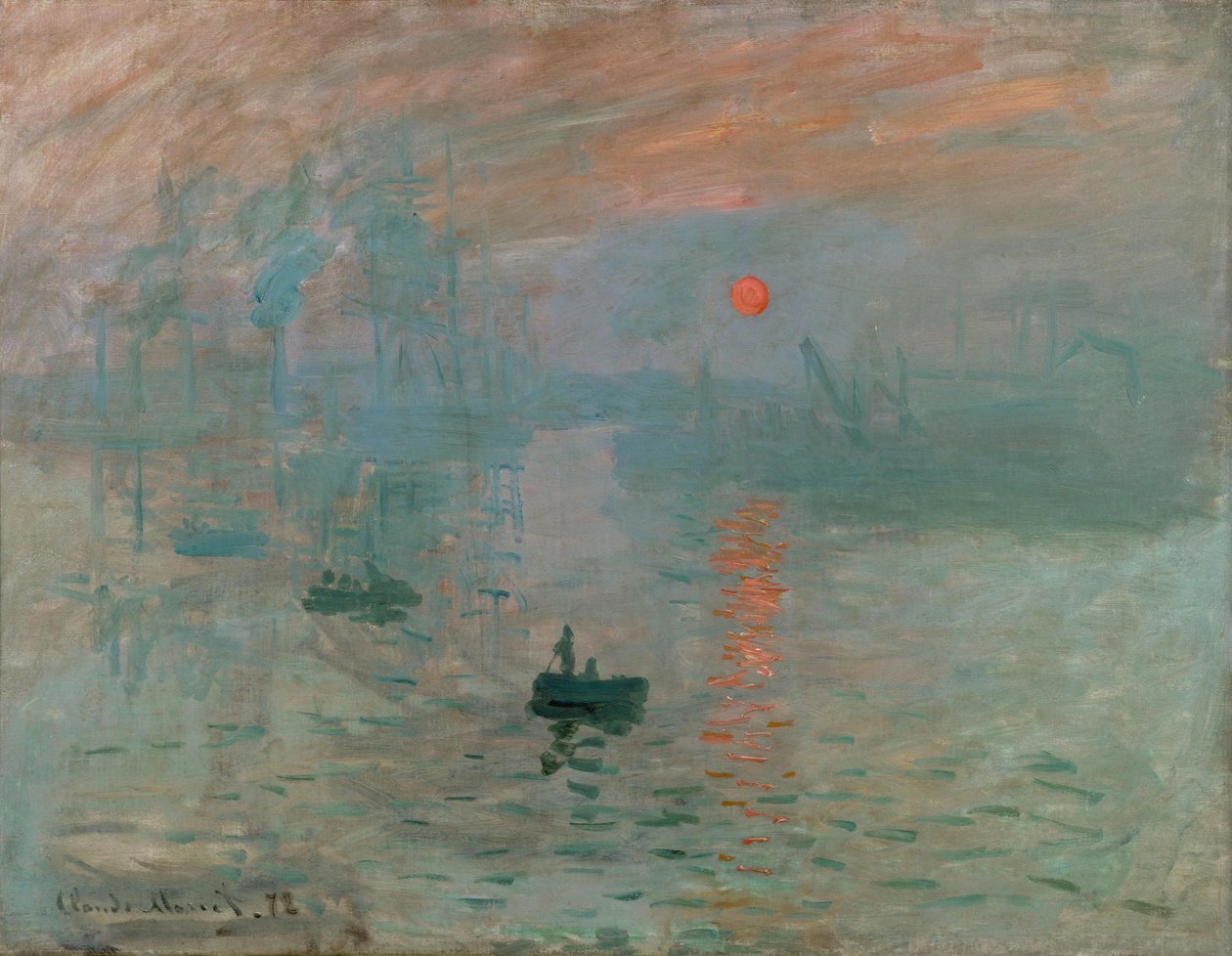 Impressione, levar del sole da Claude Monet