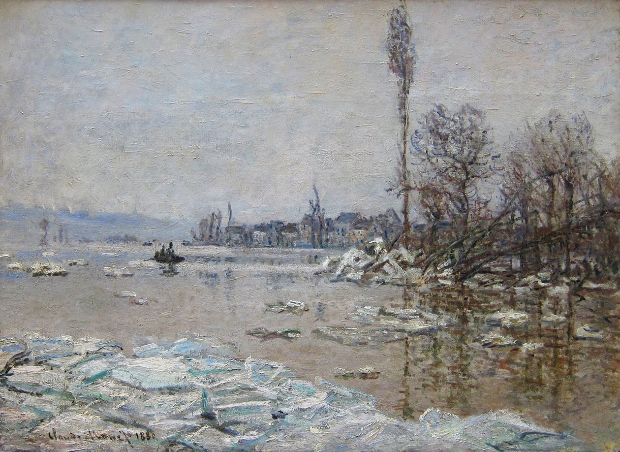 La débâcle al Palais des Beaux-arts di Lille da Claude Monet