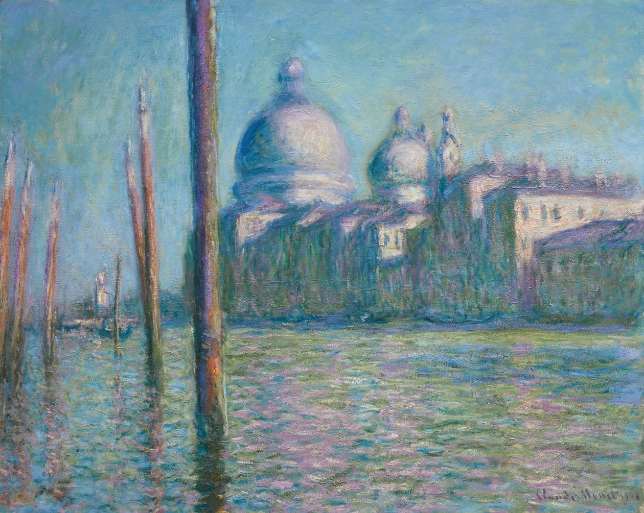 Il Canal Grande (W1739) da Claude Monet