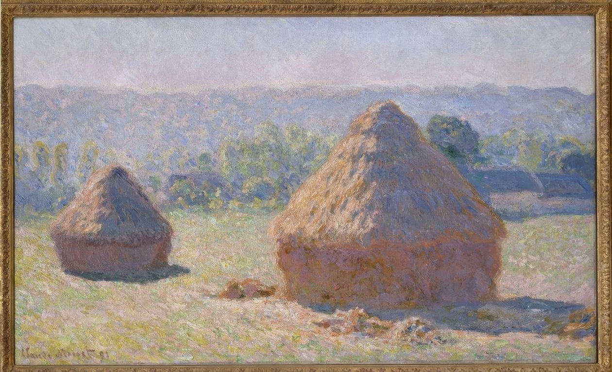 I covoni, fine estate da Claude Monet