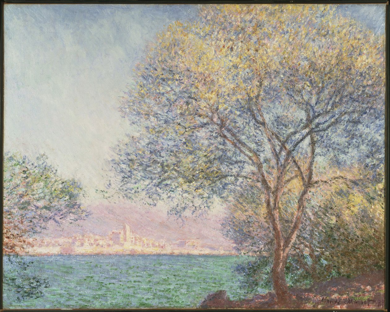 Mattina ad Antibes da Claude Monet