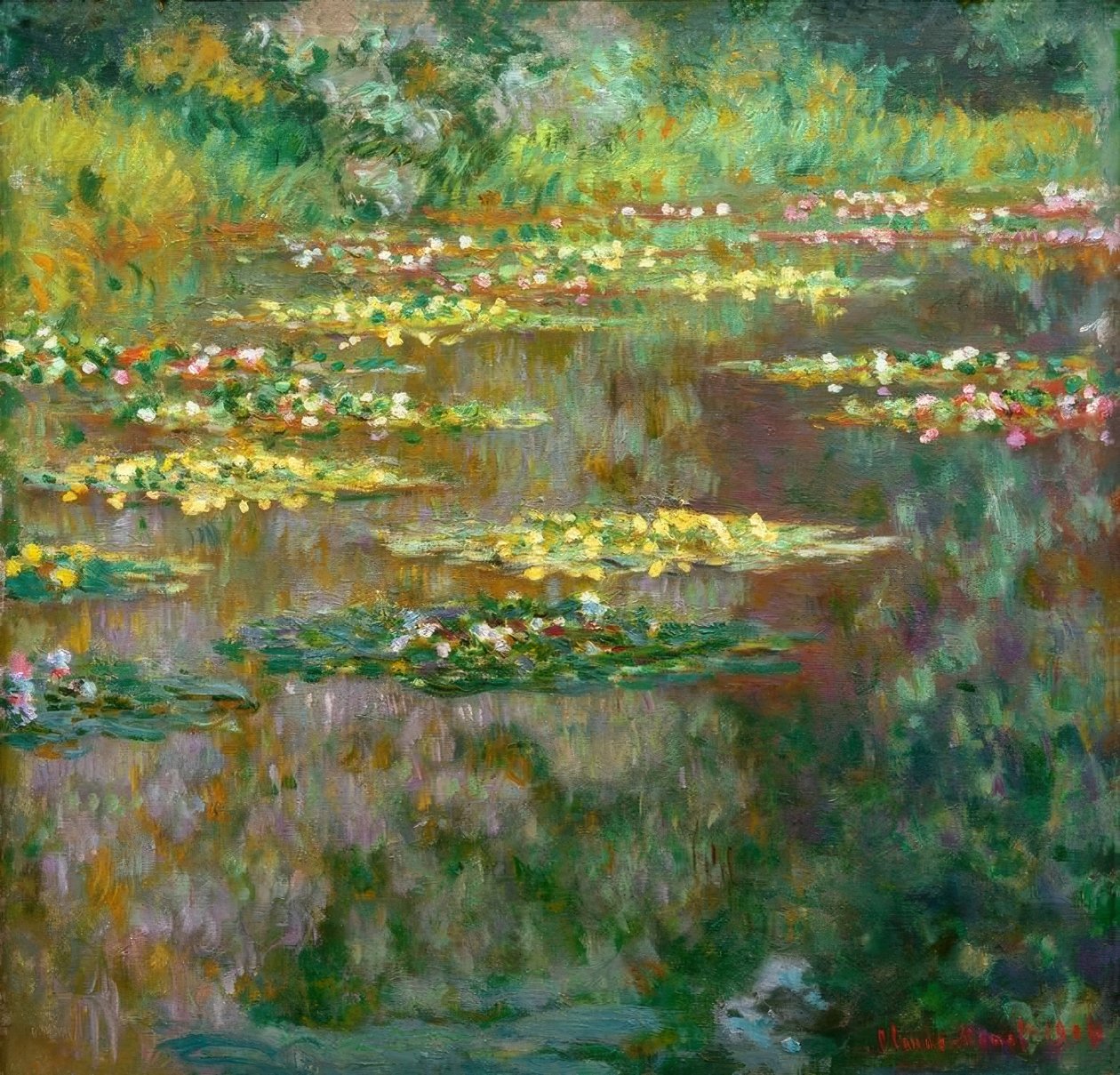Ninfee da Claude Monet