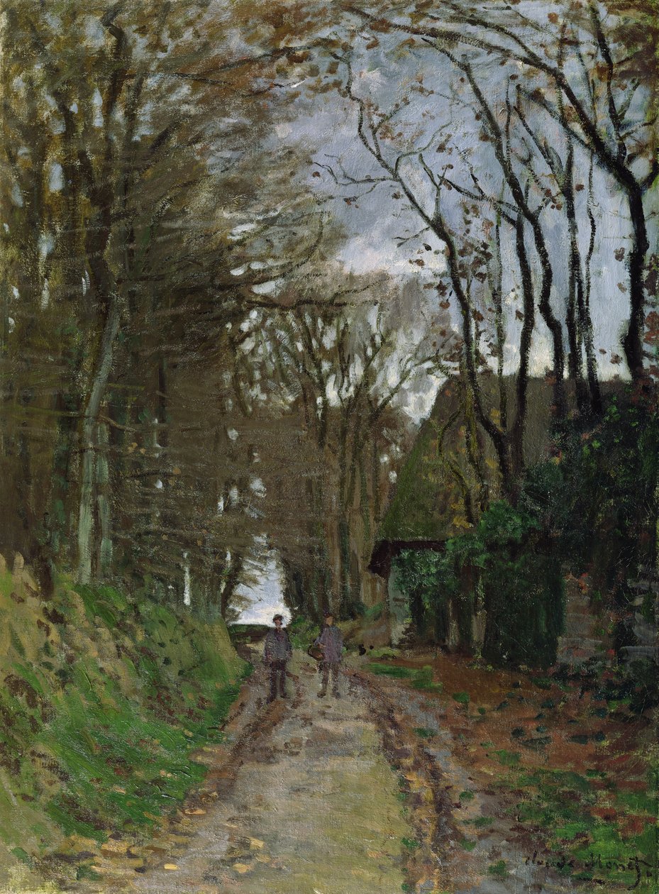 Sentiero in Normandia da Claude Monet