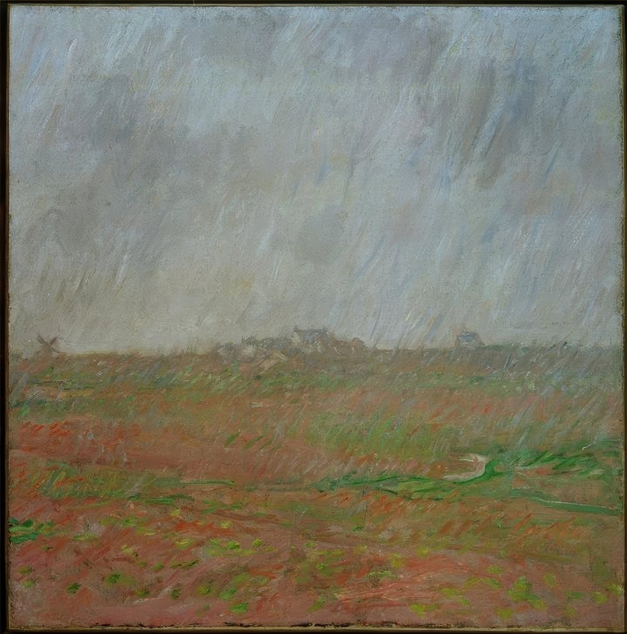 Pioggia a Belle-Ile da Claude Monet