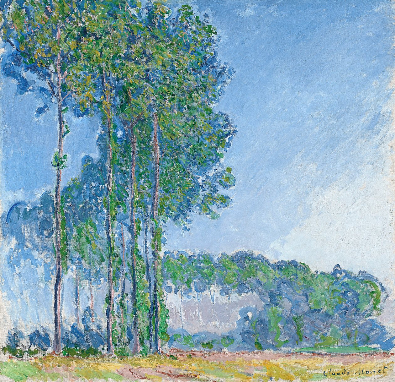 Pioppi, 1891 da Claude Monet