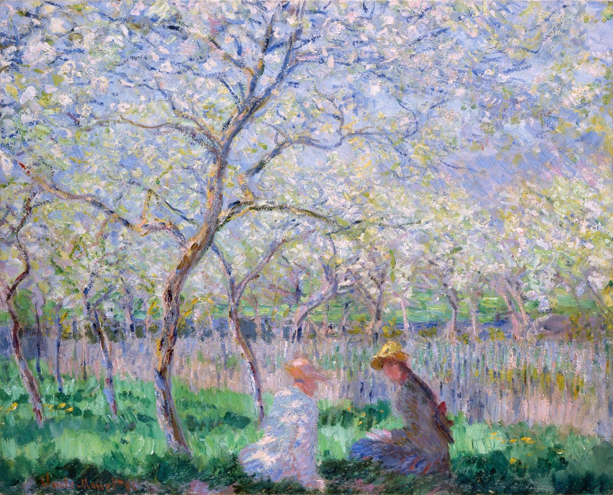 Primavera, 1886 da Claude Monet