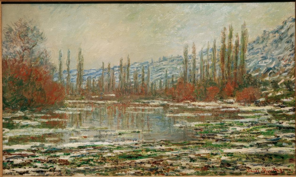 Disgelo a Vétheuil da Claude Monet