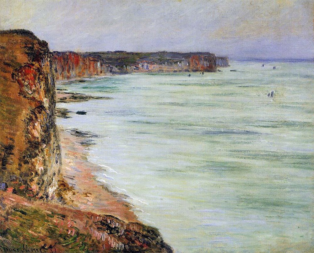 Tempo calmo a Pourville da Claude Monet