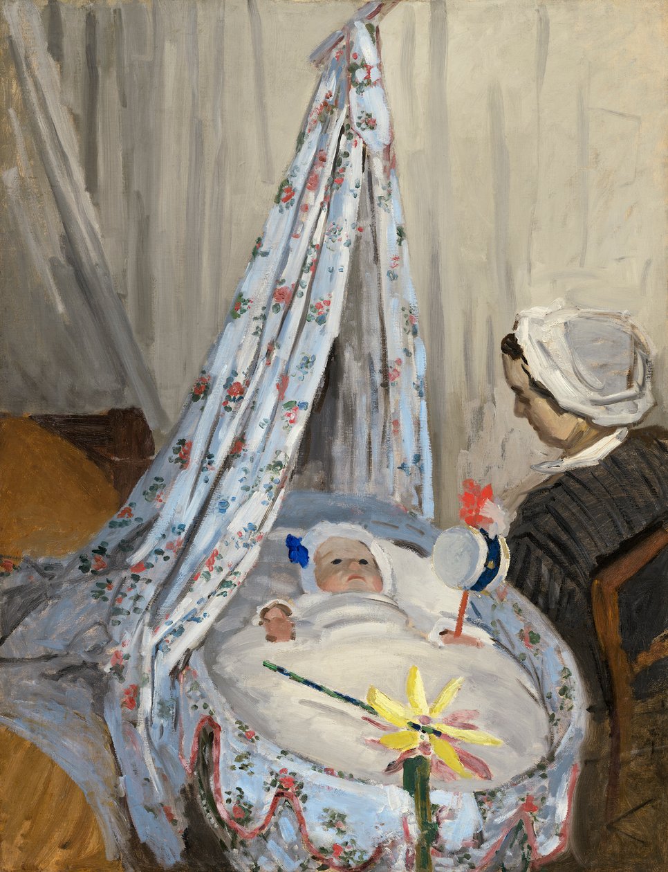 La culla, Camille con il figlio dell