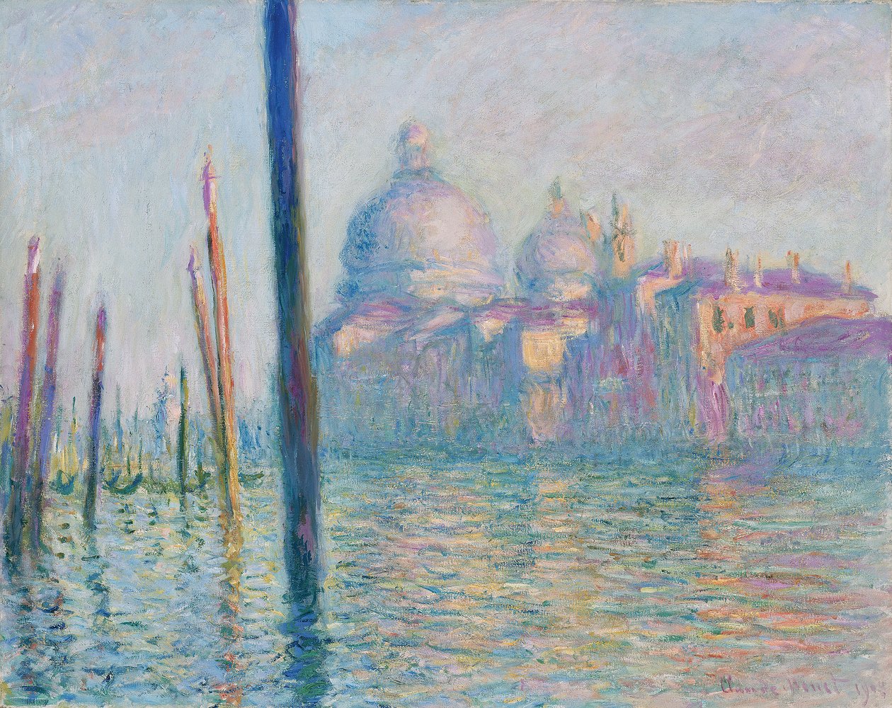 Il Canal Grande da Claude Monet