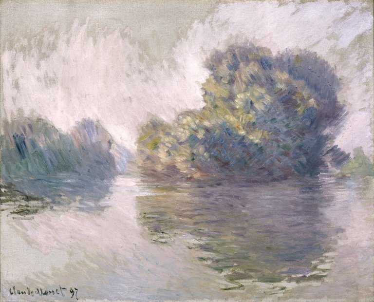 Gli isolotti a Port-Villez da Claude Monet
