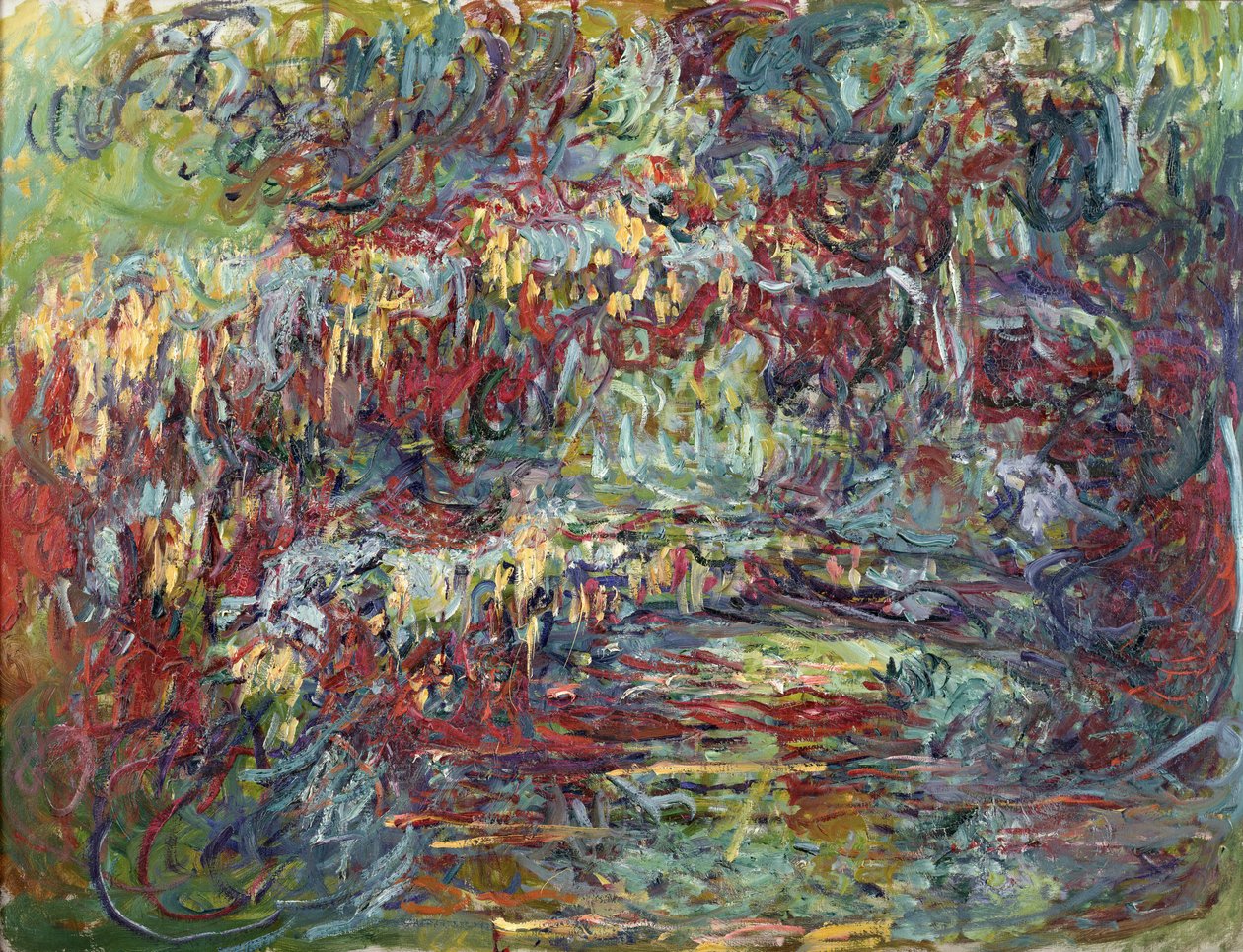 Il Ponte Giapponese a Giverny da Claude Monet