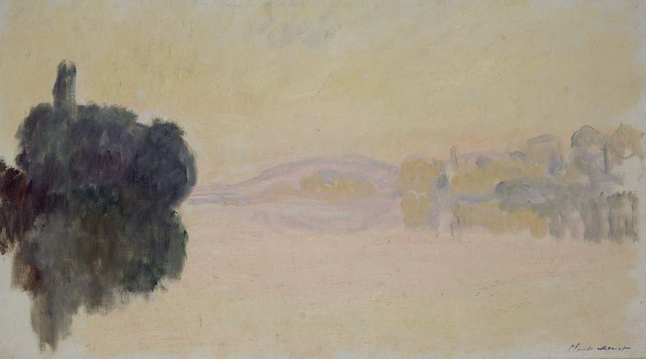 La Senna a Port-Villez da Claude Monet