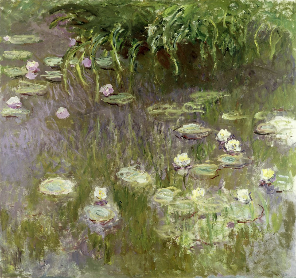 Ninfee a mezzogiorno, 1918 da Claude Monet