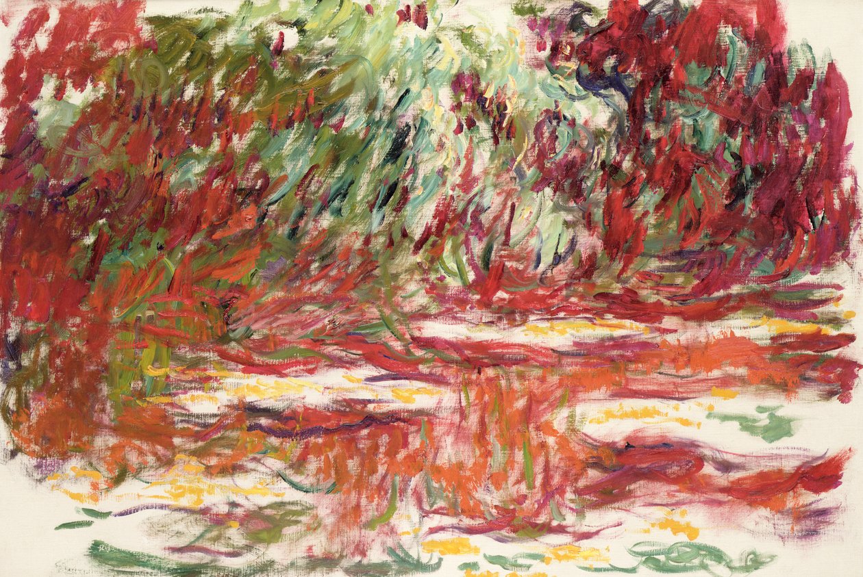 Stagno di ninfee, 1918-19 da Claude Monet