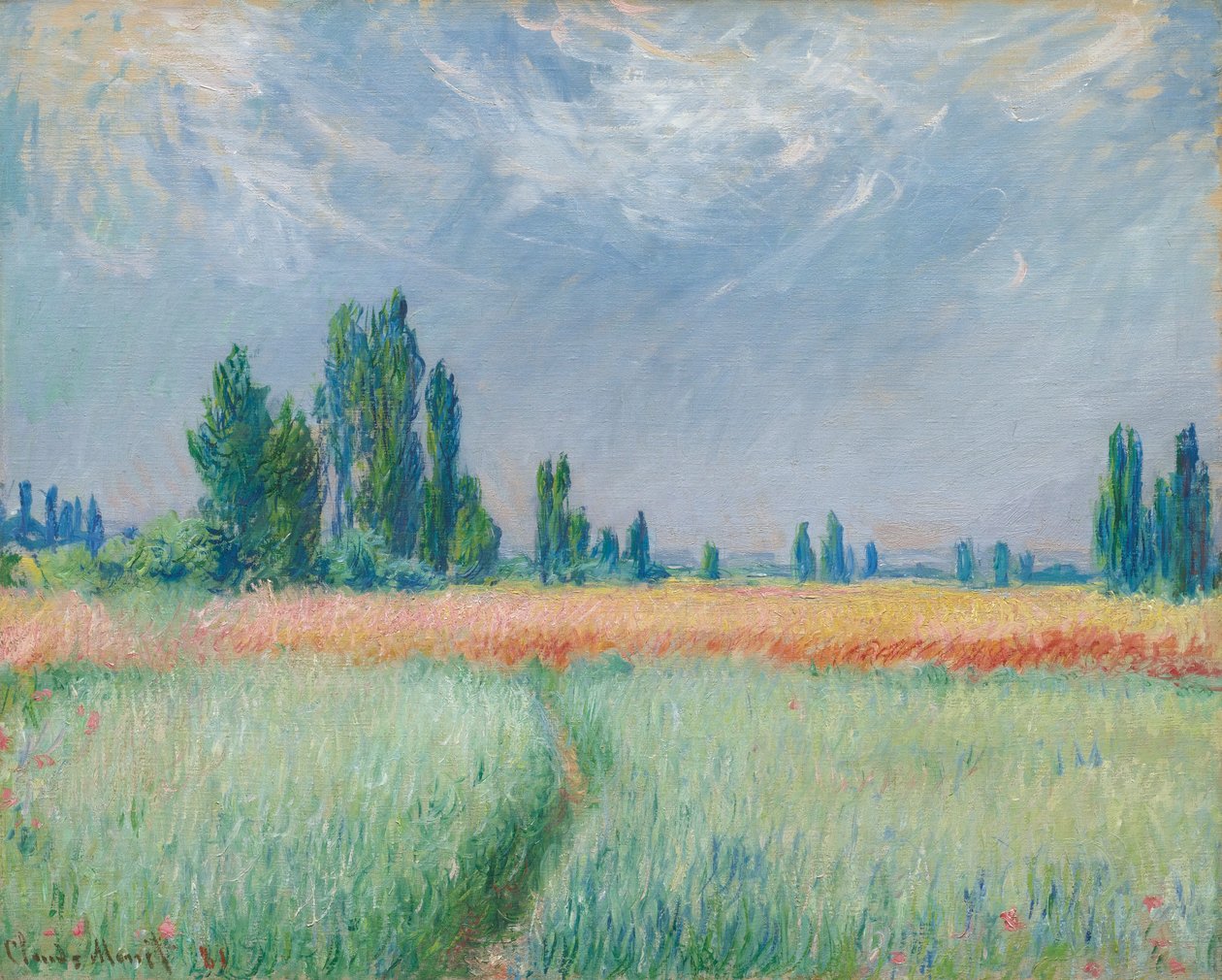 Campo di grano da Claude Monet