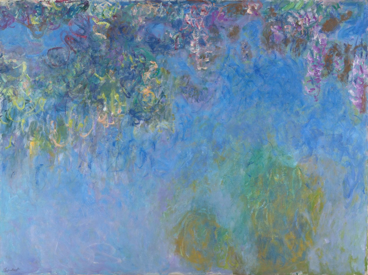 Glicine, 1920-25 da Claude Monet