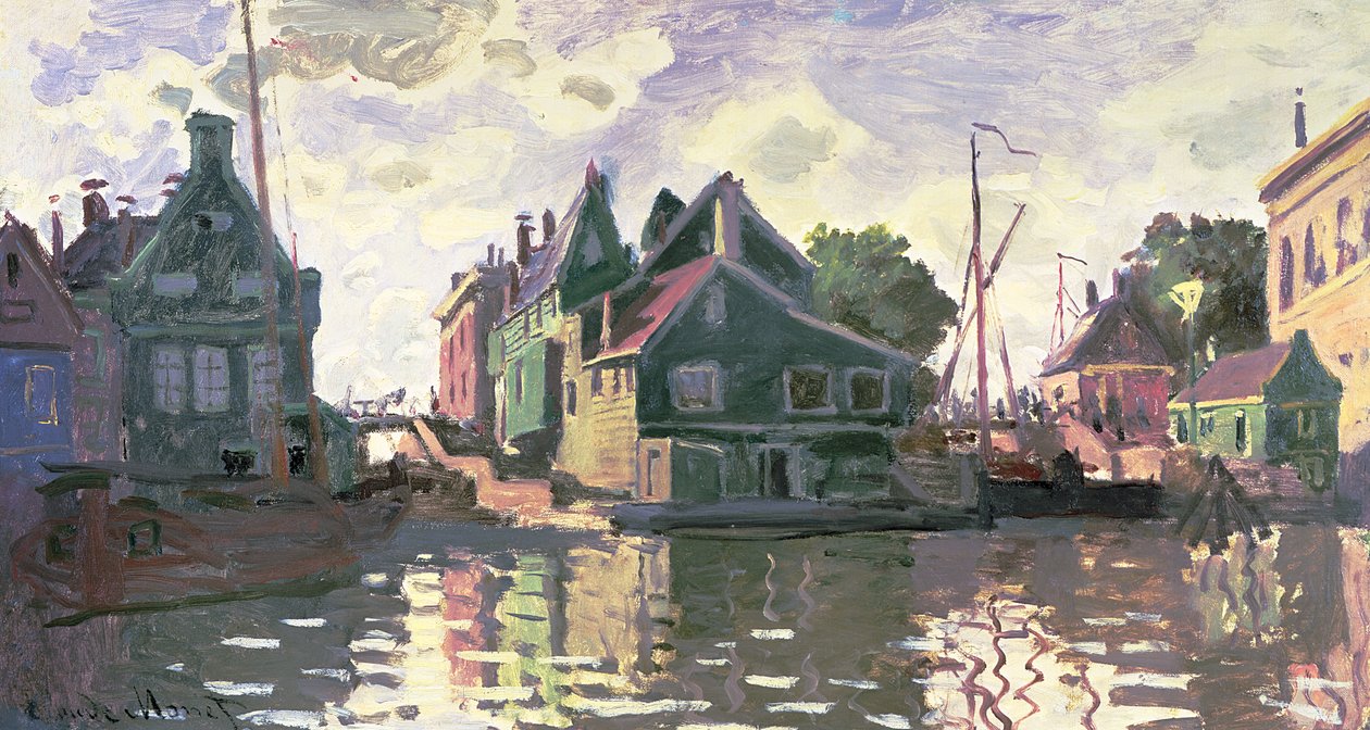 Zaandam da Claude Monet