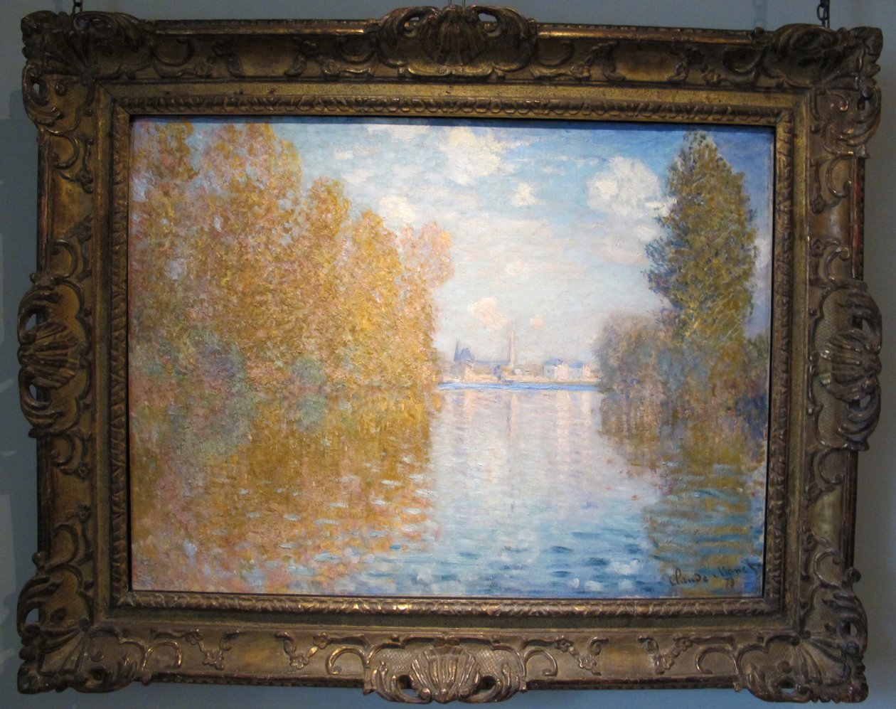 Effetto autunno ad Argenteuil da Claude Monet