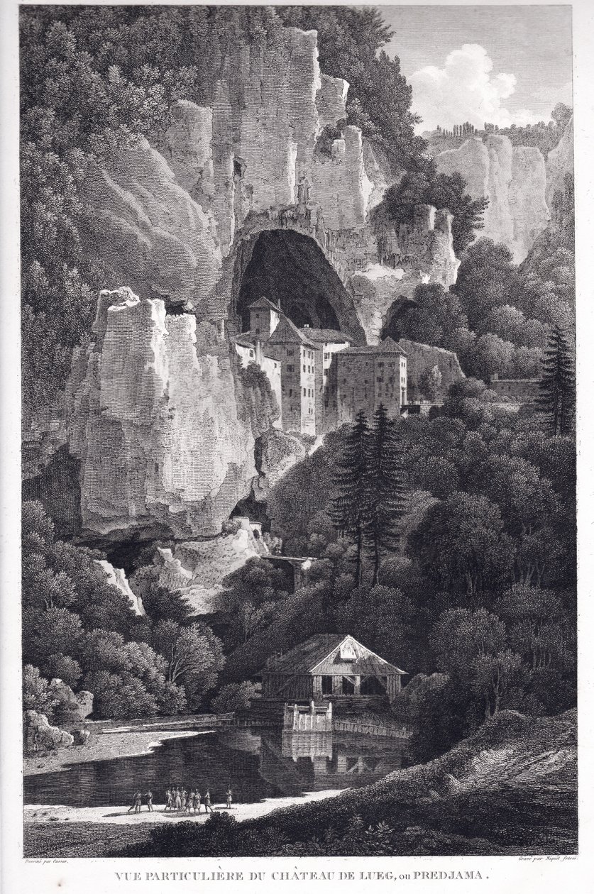 Castello di Predjama da Claude Niquet