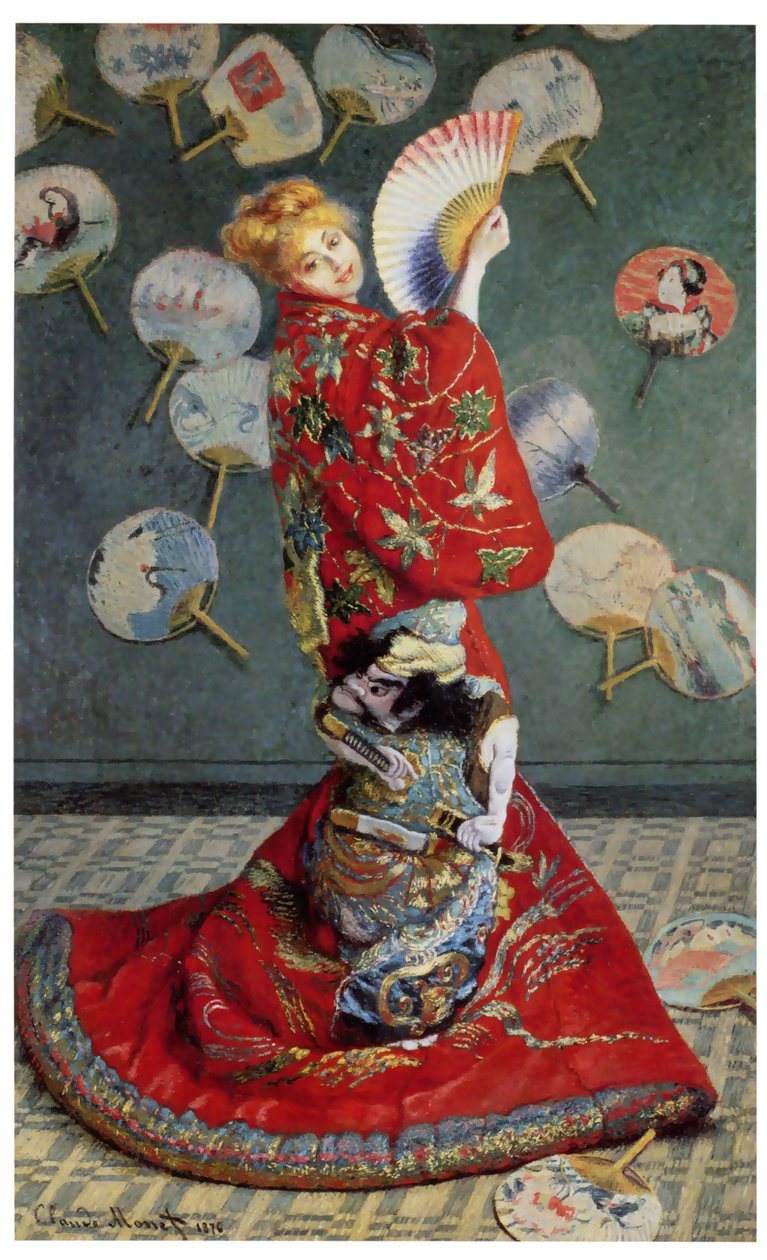 La Giapponese (Camille in costume giapponese) da Claude Monet
