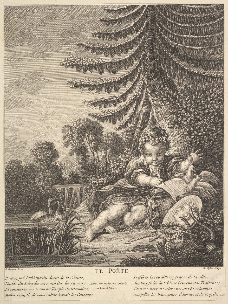 Il Poeta da Claude Augustin Duflos